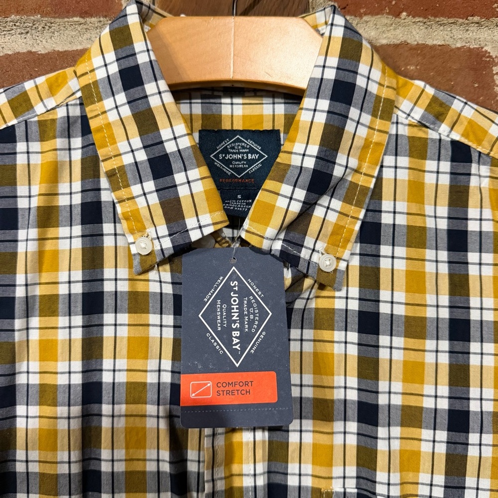New Button Down Checkered! NWT - Picture 3 of 13